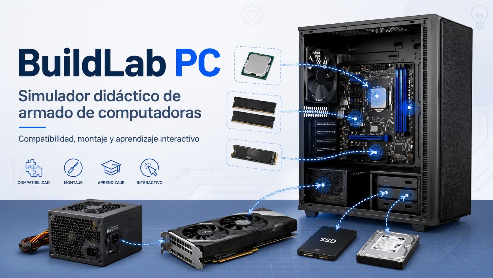 BuildLab PC: simulador didáctico de armado de computadoras